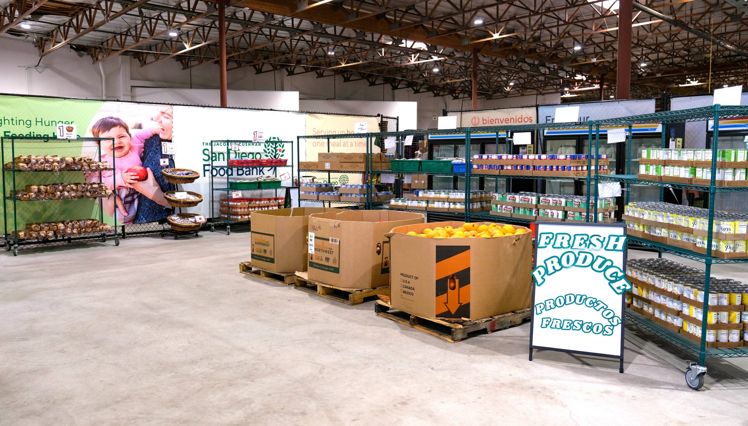 Client Choice Pantry layout