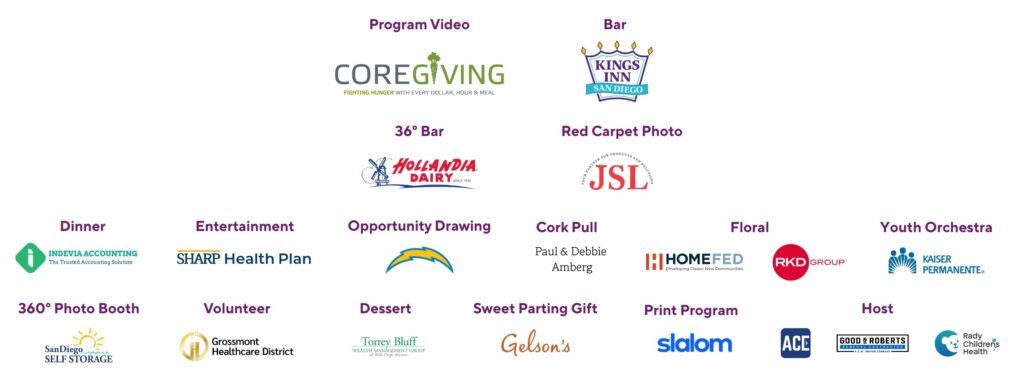 2026 Gala Sponsors
