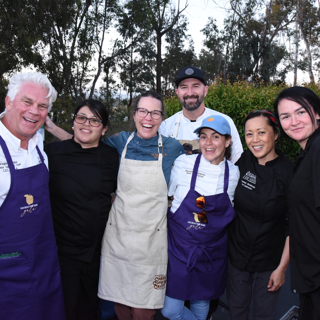 A group of chefs at the Gala.