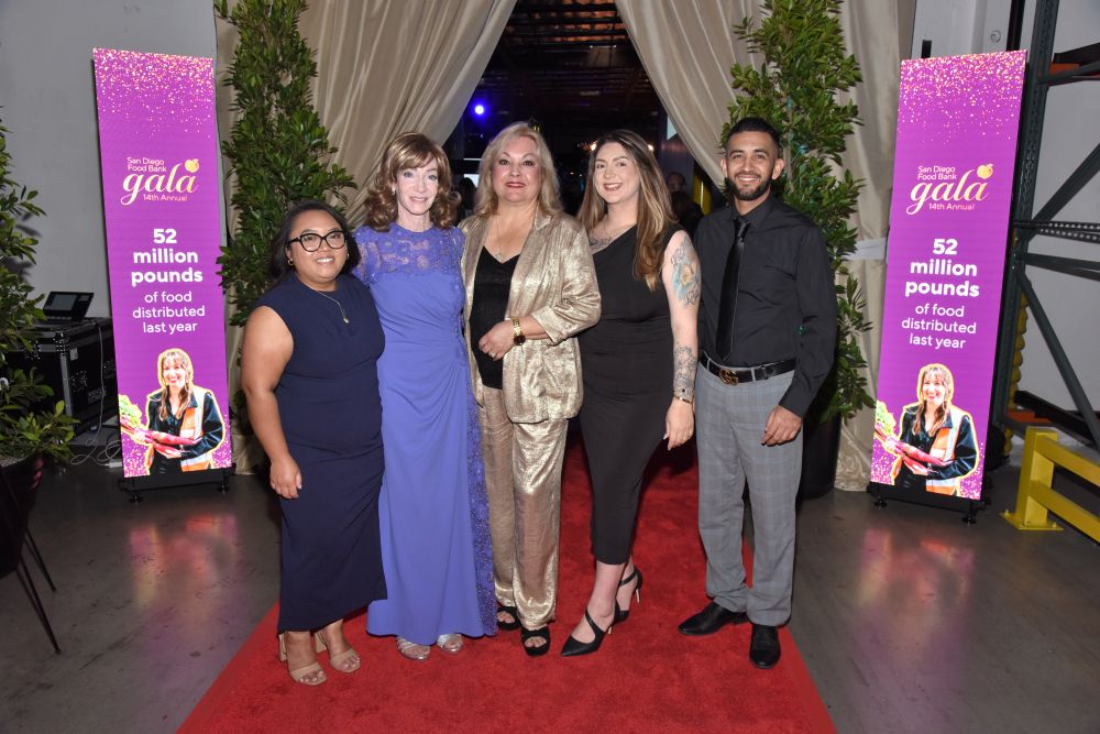 Gala attendees on the red carpet.