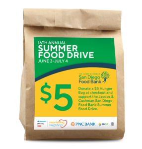 Summer Food Drive $5 Hunger Bag.