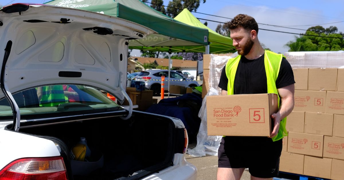 San Diego Food Bank Senior Food Distribution, photo 2 of 3