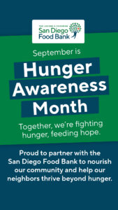 Hunger Awareness Month social media graphic 1080 x 1920