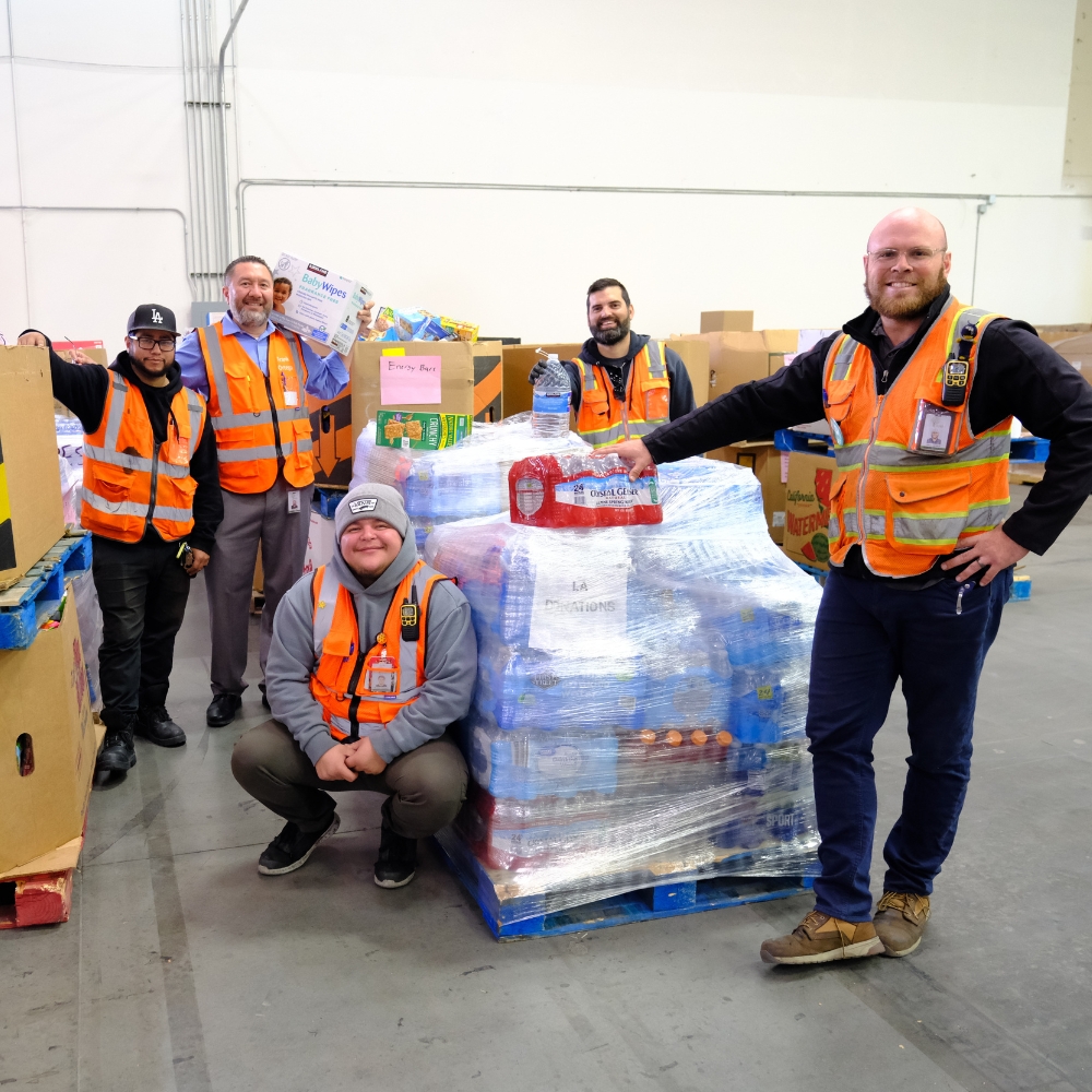 Donations from LA wildfire relief